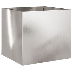 vidaXL Odlingsl&aring;da silver 32x30x29 cm rostfritt st&aring;l