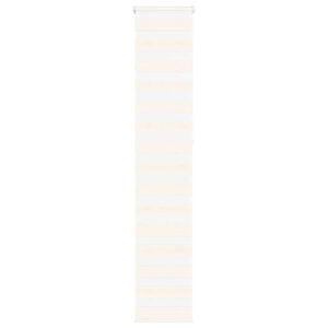 vidaXL Rullgardin zebra 45x230 cm tyg bredd 40,9 cm polyester