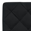 vidaXL Bed with Mattress Black 90x200 cm Fabric