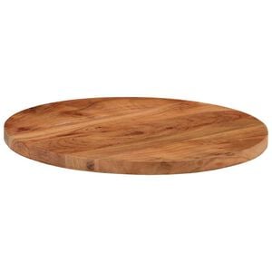 vidaXL Bordsskiva &Oslash;40x3,8 cm rund massivt akaciatr&auml;