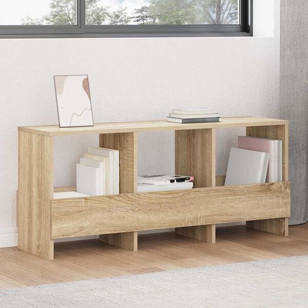 vidaXL Tidningshylla Sonoma-ek 102 x 30 x 45 cm