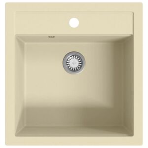 vidaXL Diskho granit enkel beige