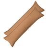 vidaXL Kudd&ouml;verdrag 2 st HOUTEN Beige 40 x 145 cm Boucl&eacute;