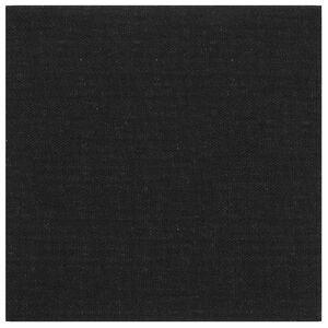 vidaXL V&auml;ggs&auml;nggavel 12 st 30 x 30 cm Svart tyg