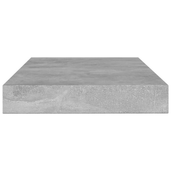 vidaXL Hyllplan 8 st betonggr&aring; 100x10x1,5 cm konstruerat tr&auml;
