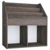vidaXL Tidningsst&auml;ll f&ouml;r barn gr&aring; 71x30x78,5cm konstruerat tr&auml;