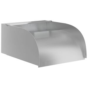 vidaXL Vattenfall med LED 30x34x14 cm rostfritt st&aring;l 304