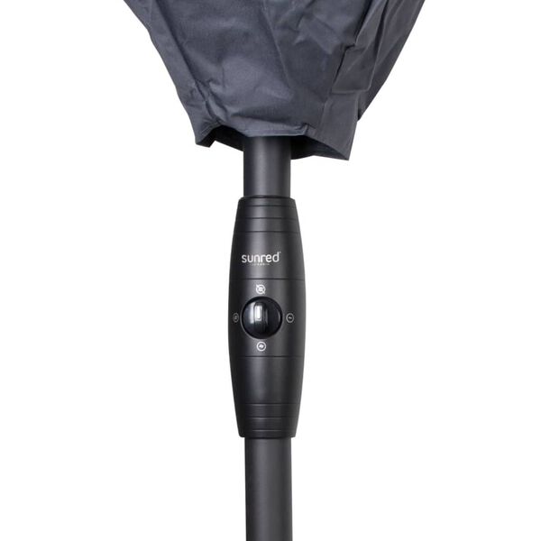 Sunred &Ouml;verdrag f&ouml;r st&aring;ende terassv&auml;rmare Indus gr&aring;