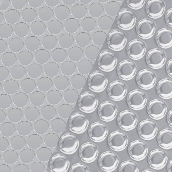 vidaXL Poolskydd silver 300 cm PE