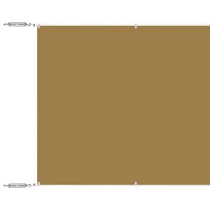 vidaXL Markis vertikal beige 60x600 cm oxfordtyg