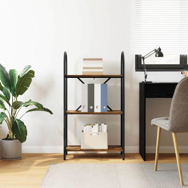 vidaXL Hyllsystem R&ouml;kt ek 60 x 30 x 109 cm Konstruerat tr&auml;