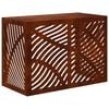 vidaXL T&auml;ckning f&ouml;r Luftkonditionering Rostig 100 x 50 x 70 cm