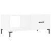 vidaXL Soffbord vit 90x50x40 cm konstruerat tr&auml;
