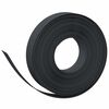 vidaXL Rabattkant svart 10 m 10 cm polyeten