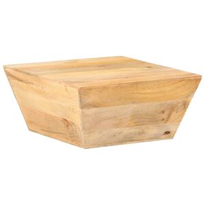 vidaXL Soffbord V-format 66x66x30 cm massivt mangotr&auml;