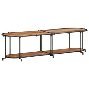 vidaXL Tv-b&auml;nk 160x42x40 cm massiv akaciatr&auml;