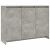 vidaXL Sk&auml;nk betonggr&aring; 102x33x75 cm konstruerat tr&auml;