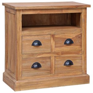 vidaXL Sidosk&aring;p 60x30x60 cm massiv teak