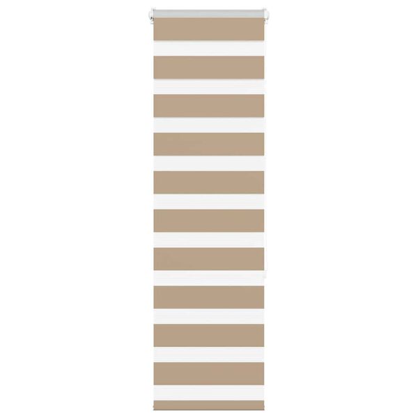 vidaXL Rullgardin zebra 50x150 cm tyg bredd 45,9 cm polyester