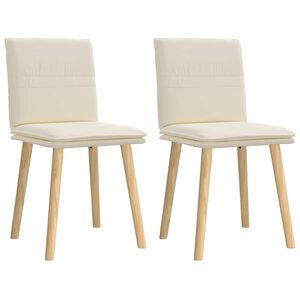 vidaXL Matstolar 2 st linnetyg