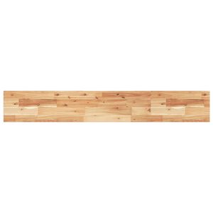 vidaXL Sv&auml;vande hylla 120x20x2 cm behandlat massivt akaciatr&auml;