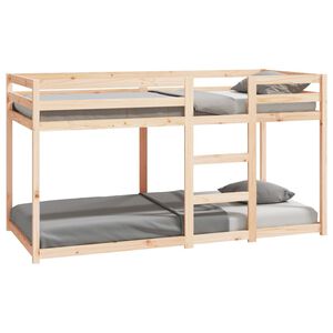 vidaXL V&aring;ningss&auml;ng utan madrass 90x200 cm massiv furu