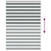 vidaXL Rullgardin zebra m&ouml;rkgr&aring; 160x230 cm tyg bredd 155,9cm polyester