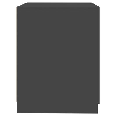 vidaXL Tvättmaskinsskåp grå 71x71,5x91,5 cm