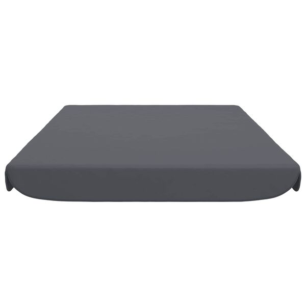 vidaXL Markis Antracit 192 x 147 x 20 cm tyg