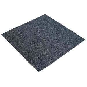 vidaXL Mattan platta Bl&aring; Gr&aring; 50 x 50 cm 20 st PP och Bitumen