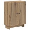 vidaXL Badrumsskrubb EDE Artisan-ek 59,5 x 31 x 80 cm Konstruerat tr&auml;
