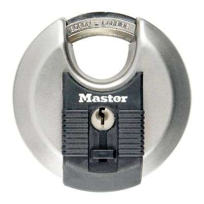 Master Lock Hänglås Excell diskusformad rostfritt stål 70 mm M40EURD