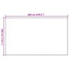 vidaXL T&auml;ltmatta ljusgr&ouml;n 300x600 cm HDPE