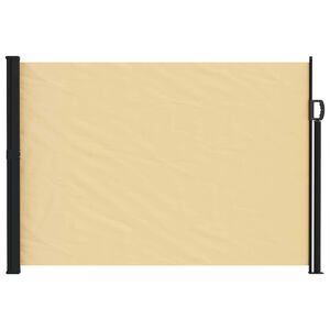 vidaXL Utf&auml;llbar sidomarkis Sand 300 x 170 cm Polyester