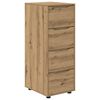 vidaXL F&ouml;rvaringssk&aring;p Artisan Ek 40 x 48 x 105 cm Konstruerat tr&auml;