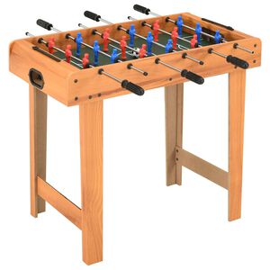 vidaXL Fotbollsbord mini 69x37x62 cm l&ouml;nn