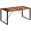 vidaXL Matbord 160x80x75 cm massivt shesamtr&auml;