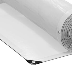 vidaXL Tarp 140 gsm Transparent 2,5 x 1 m PE