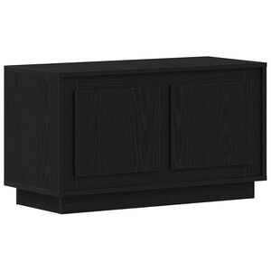 vidaXL TV-sk&aring;p Svart ek 80 x 35 x 45 cm Konstruerat tr&auml;