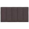 vidaXL Headboard Cushion "Hanko" Dark Brown 80 cm Fabric