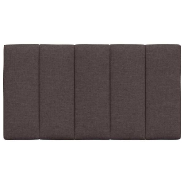 vidaXL Headboard Cushion "Hanko" Dark Brown 80 cm Fabric