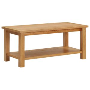 vidaXL Soffbord 90x45x40 cm massiv ek