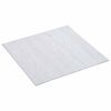 vidaXL Sj&auml;lvh&auml;ftande golvplankor Vit 30,5 x 30,5 cm 20 st PVC