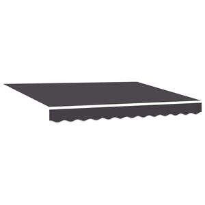 vidaXL Markisv&auml;v Antracit 235 x 195 cm Polyester