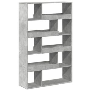 vidaXL Rumsavdelare betonggr&aring; 100x33x156,5 cm konstruerat tr&auml;