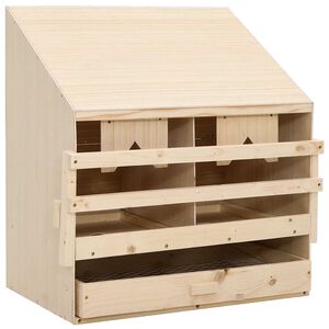 vidaXL V&auml;rprede 2 fack 63x40x65 cm massiv furu