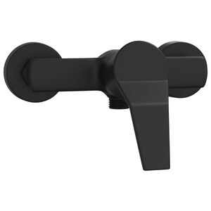 vidaXL Duschblandare Svart G 1 / 2 tum M&auml;ssing