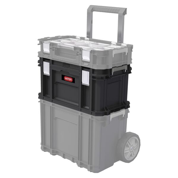 Keter Verktygsl&aring;da Connect svart