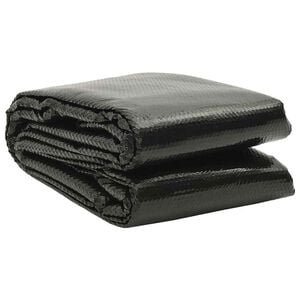 vidaXL Poolskydd svart 260x160 cm PE