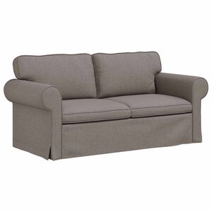 vidaXL Soffa Taupe 175 x 82 x 80 cm tyg